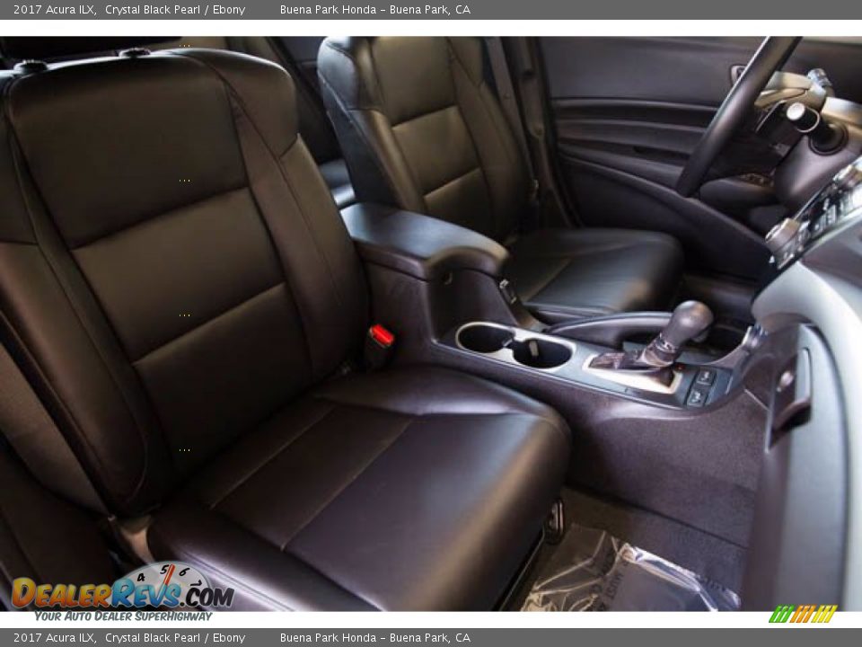 2017 Acura ILX Crystal Black Pearl / Ebony Photo #24