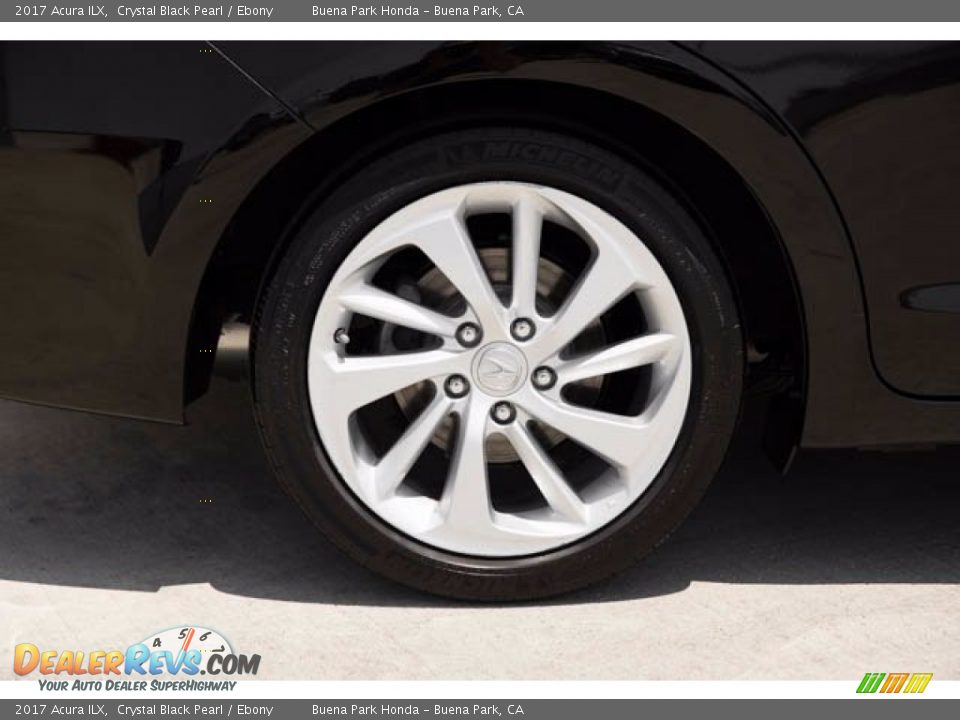 2017 Acura ILX Crystal Black Pearl / Ebony Photo #34