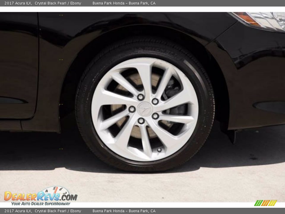 2017 Acura ILX Crystal Black Pearl / Ebony Photo #35
