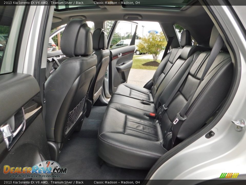 Rear Seat of 2013 Kia Sorento EX V6 AWD Photo #22