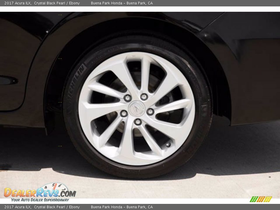 2017 Acura ILX Crystal Black Pearl / Ebony Photo #36