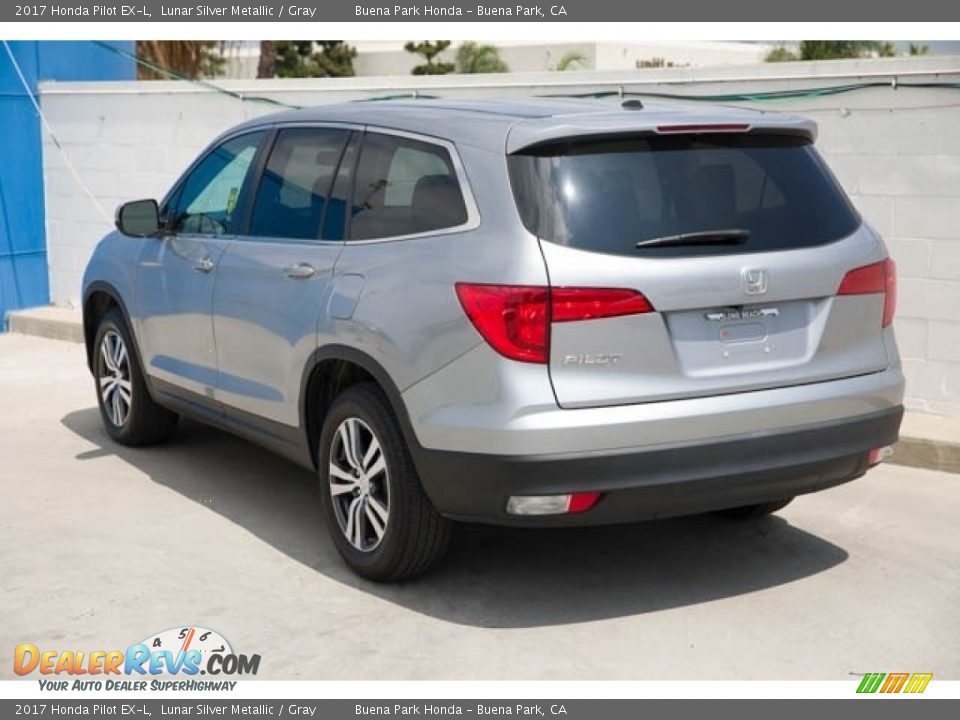 2017 Honda Pilot EX-L Lunar Silver Metallic / Gray Photo #2