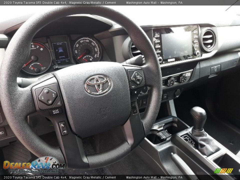 2020 Toyota Tacoma SR5 Double Cab 4x4 Magnetic Gray Metallic / Cement Photo #3