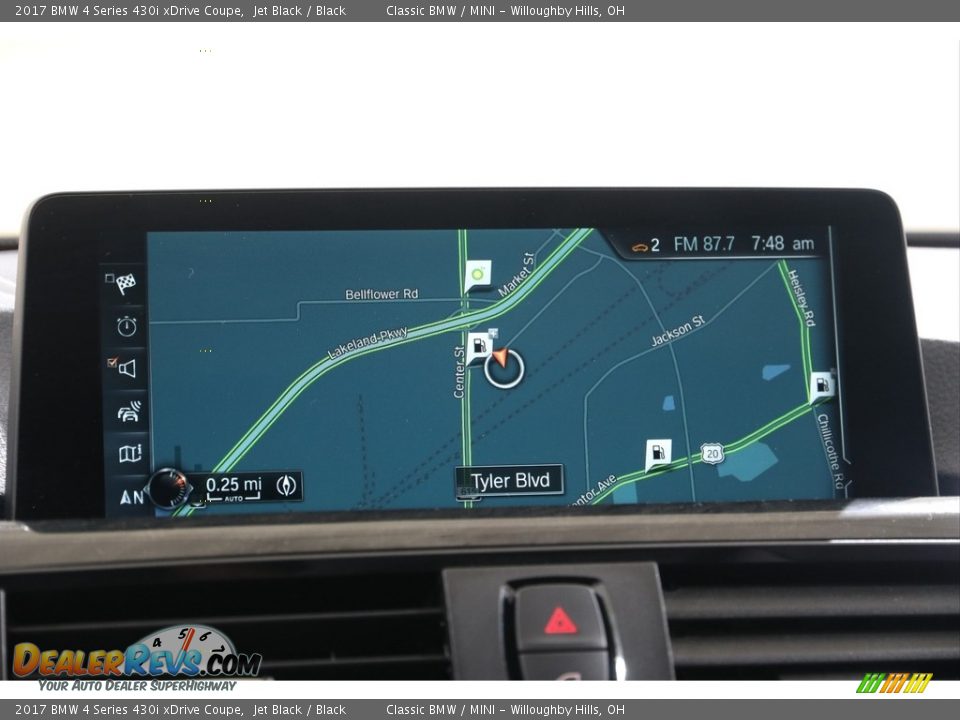 Navigation of 2017 BMW 4 Series 430i xDrive Coupe Photo #12