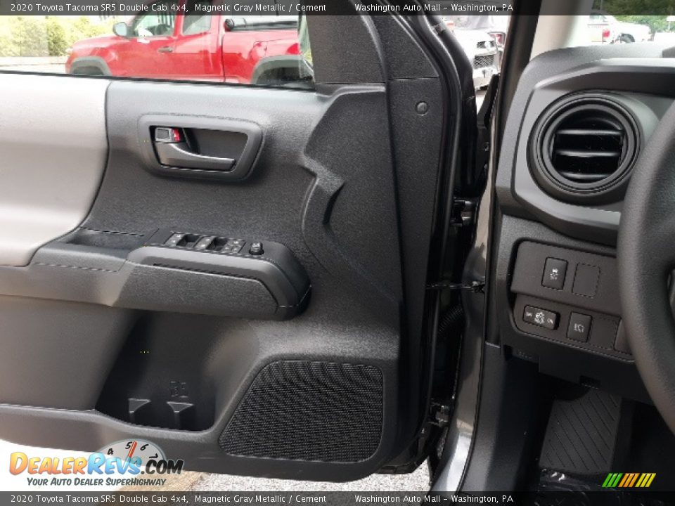2020 Toyota Tacoma SR5 Double Cab 4x4 Magnetic Gray Metallic / Cement Photo #7