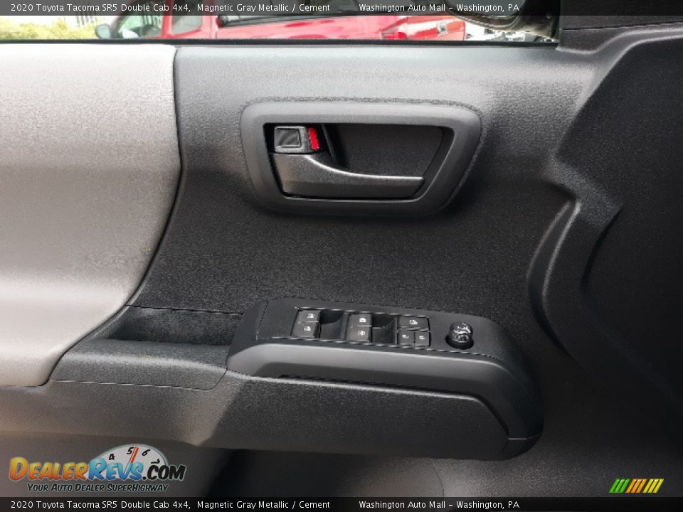 2020 Toyota Tacoma SR5 Double Cab 4x4 Magnetic Gray Metallic / Cement Photo #8