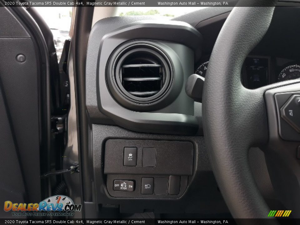 2020 Toyota Tacoma SR5 Double Cab 4x4 Magnetic Gray Metallic / Cement Photo #10