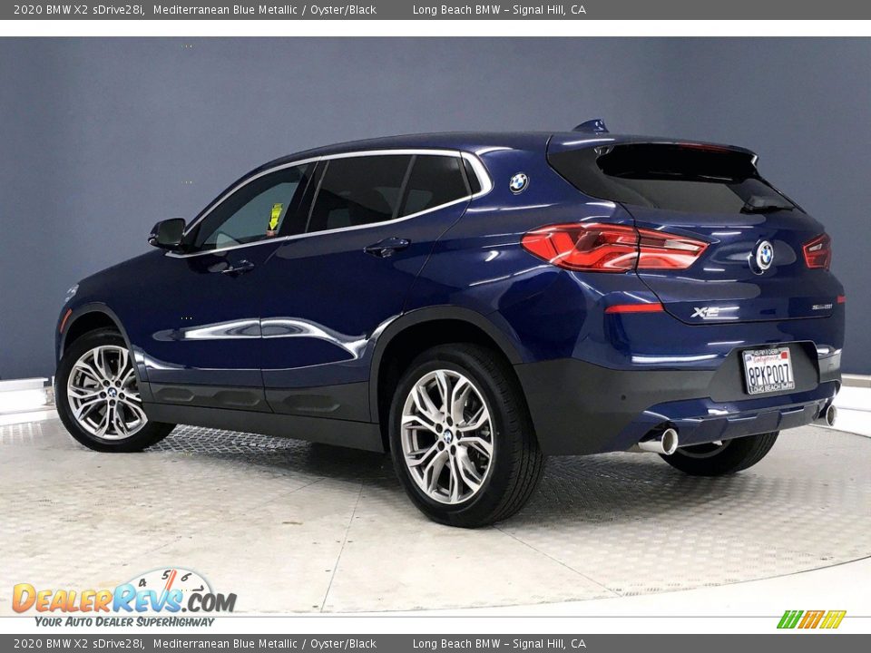 2020 BMW X2 sDrive28i Mediterranean Blue Metallic / Oyster/Black Photo #10