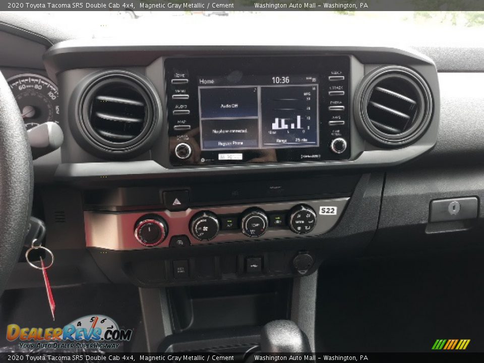 2020 Toyota Tacoma SR5 Double Cab 4x4 Magnetic Gray Metallic / Cement Photo #12