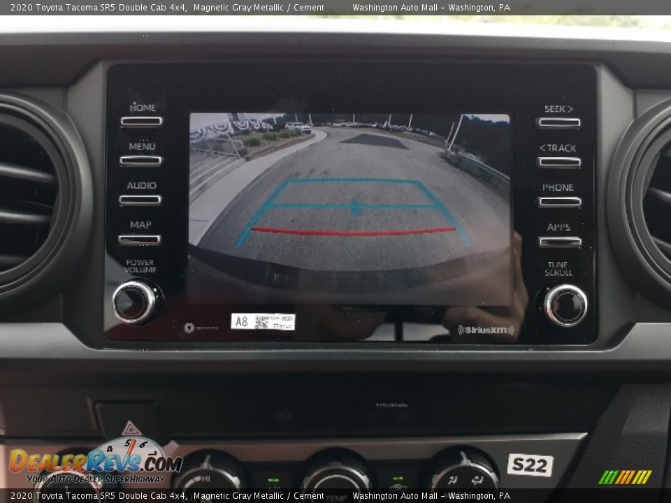 2020 Toyota Tacoma SR5 Double Cab 4x4 Magnetic Gray Metallic / Cement Photo #13