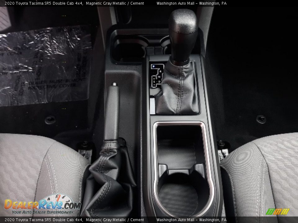 2020 Toyota Tacoma SR5 Double Cab 4x4 Magnetic Gray Metallic / Cement Photo #15
