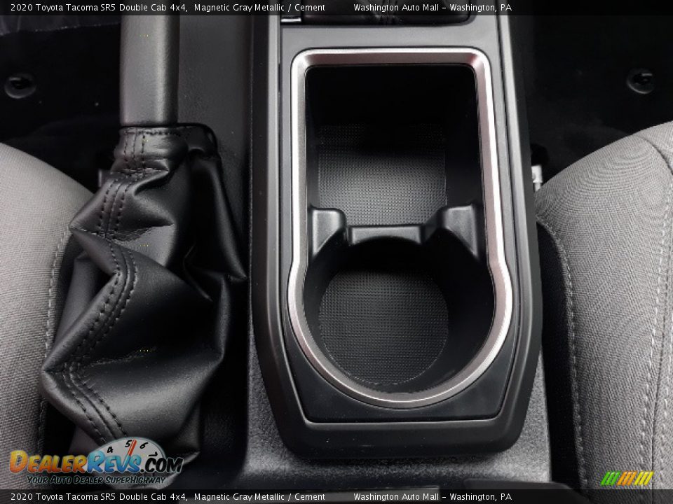 2020 Toyota Tacoma SR5 Double Cab 4x4 Magnetic Gray Metallic / Cement Photo #17
