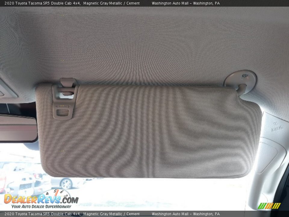 2020 Toyota Tacoma SR5 Double Cab 4x4 Magnetic Gray Metallic / Cement Photo #21