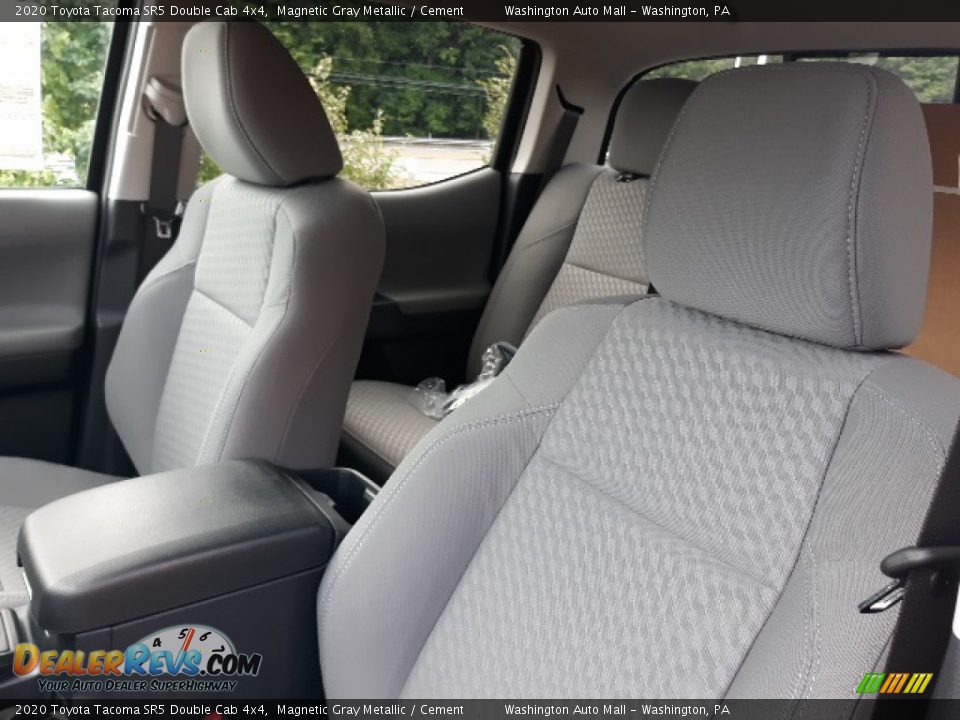 2020 Toyota Tacoma SR5 Double Cab 4x4 Magnetic Gray Metallic / Cement Photo #23