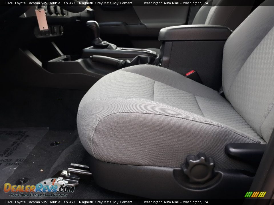 2020 Toyota Tacoma SR5 Double Cab 4x4 Magnetic Gray Metallic / Cement Photo #24