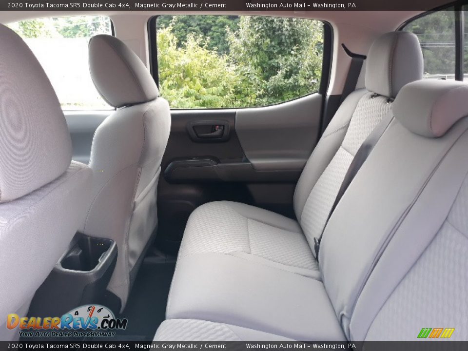 2020 Toyota Tacoma SR5 Double Cab 4x4 Magnetic Gray Metallic / Cement Photo #27