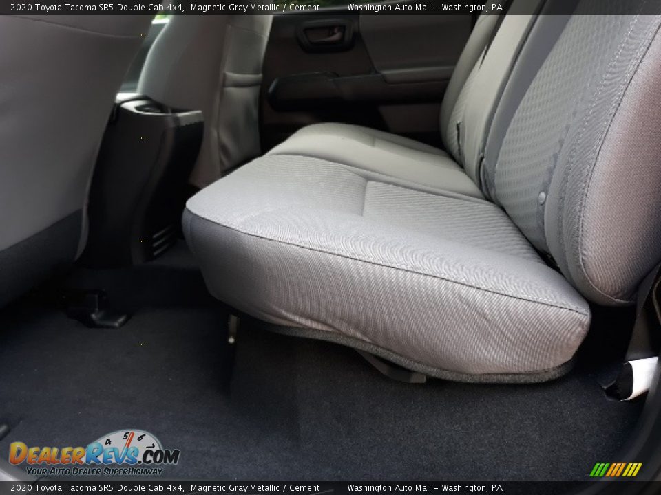 2020 Toyota Tacoma SR5 Double Cab 4x4 Magnetic Gray Metallic / Cement Photo #29