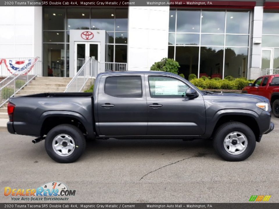Magnetic Gray Metallic 2020 Toyota Tacoma SR5 Double Cab 4x4 Photo #34