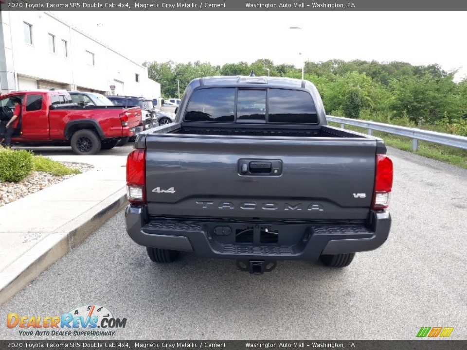 2020 Toyota Tacoma SR5 Double Cab 4x4 Magnetic Gray Metallic / Cement Photo #36