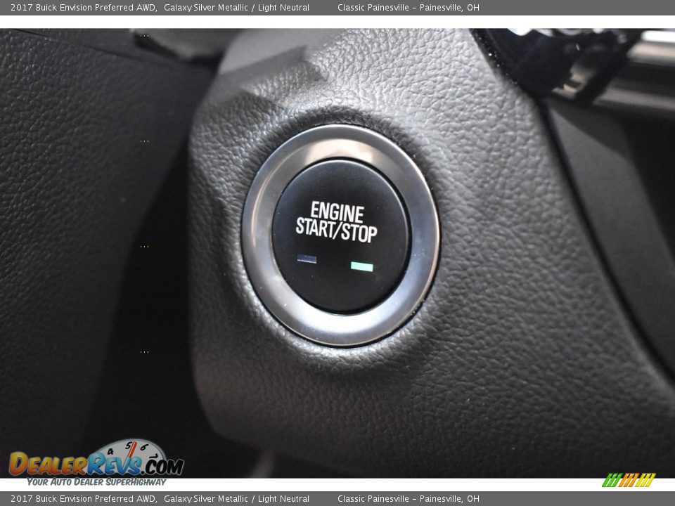 2017 Buick Envision Preferred AWD Galaxy Silver Metallic / Light Neutral Photo #16