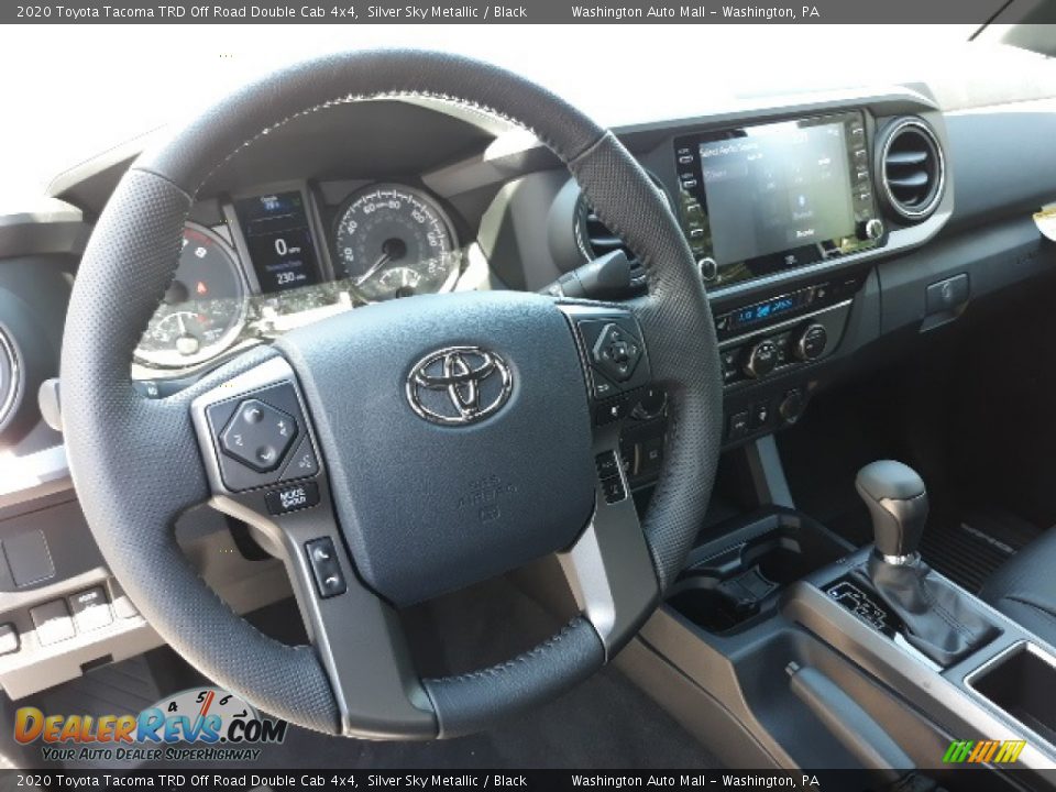 2020 Toyota Tacoma TRD Off Road Double Cab 4x4 Silver Sky Metallic / Black Photo #3