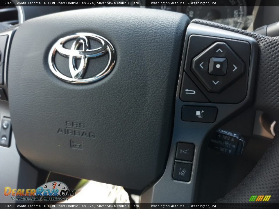 2020 Toyota Tacoma TRD Off Road Double Cab 4x4 Silver Sky Metallic / Black Photo #6