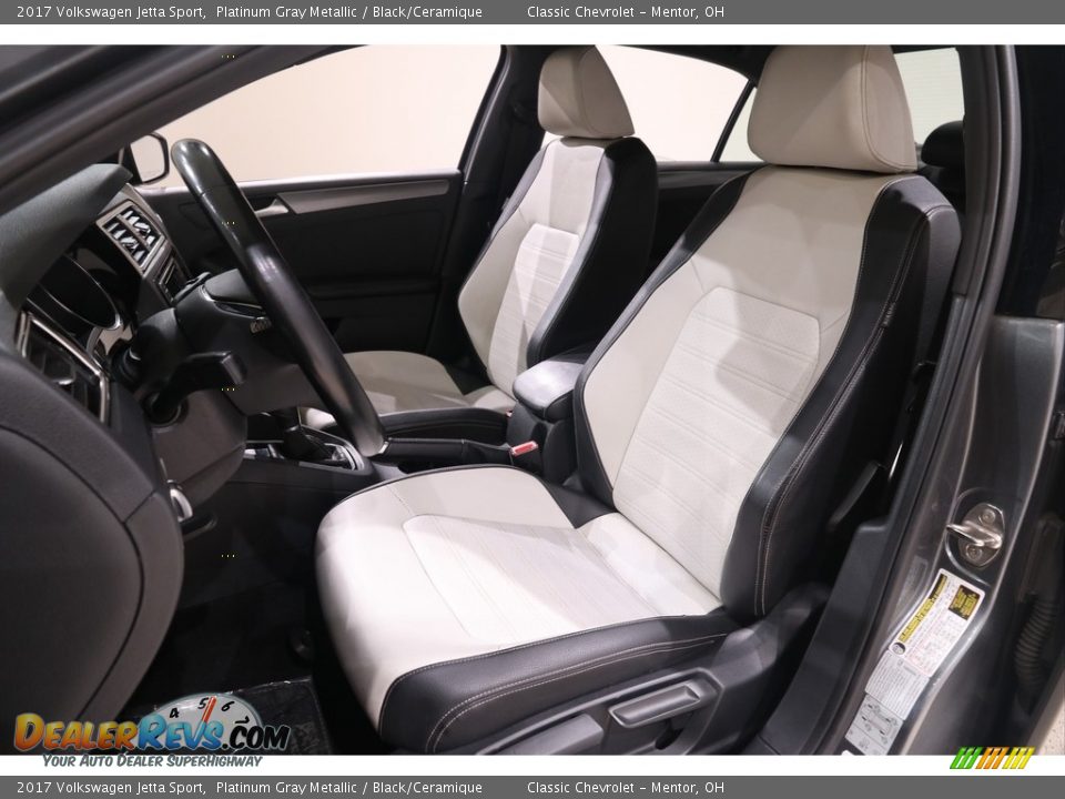 Front Seat of 2017 Volkswagen Jetta Sport Photo #5