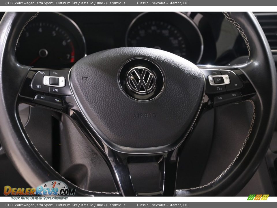 2017 Volkswagen Jetta Sport Steering Wheel Photo #6