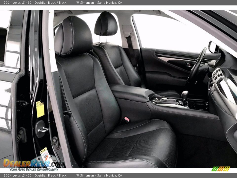 Black Interior - 2014 Lexus LS 460 Photo #6