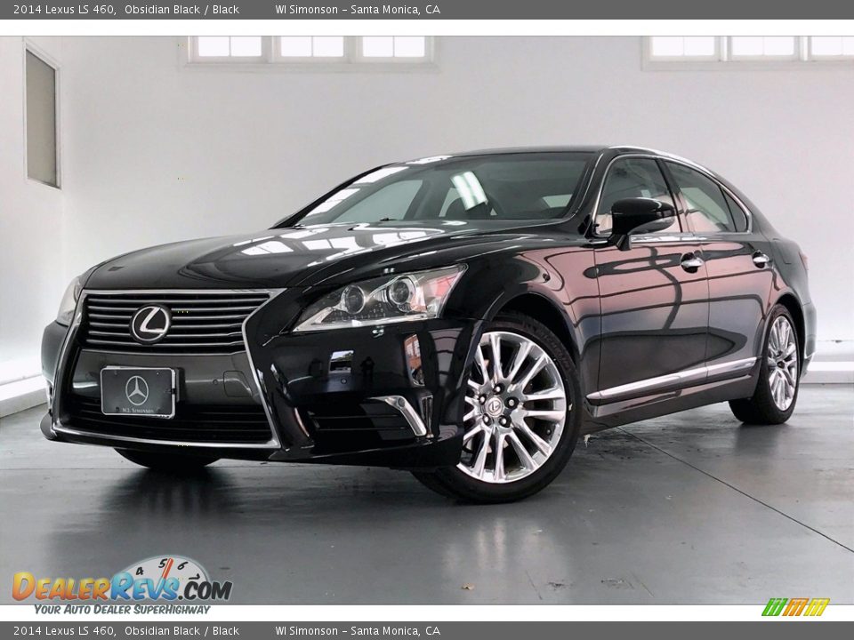 Obsidian Black 2014 Lexus LS 460 Photo #12