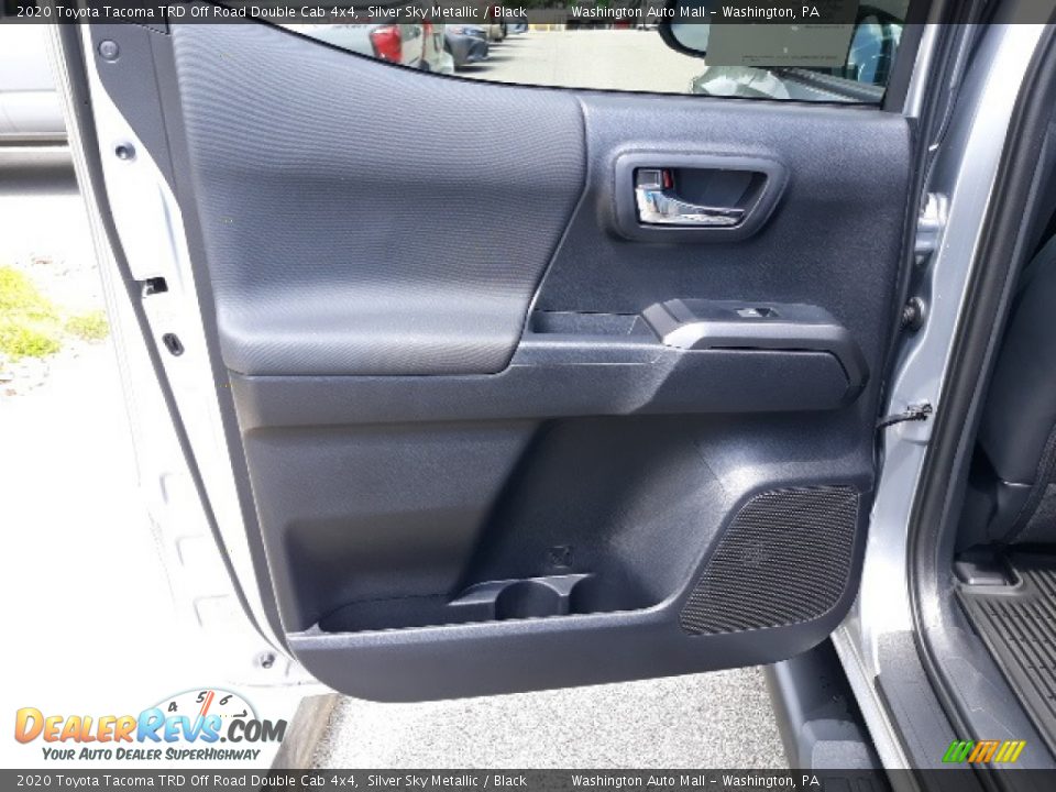 2020 Toyota Tacoma TRD Off Road Double Cab 4x4 Silver Sky Metallic / Black Photo #26