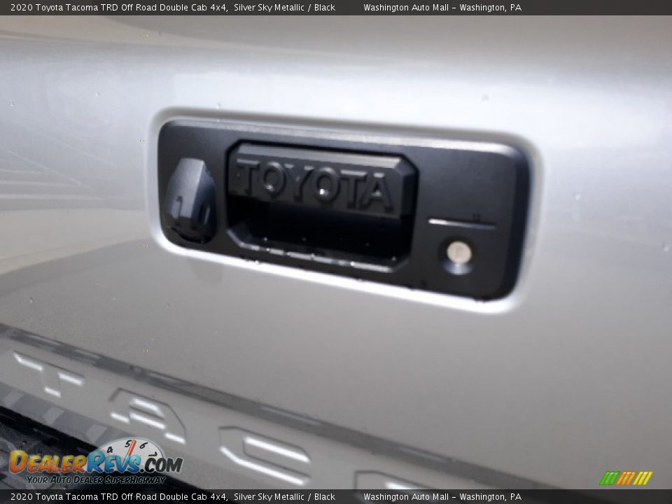 2020 Toyota Tacoma TRD Off Road Double Cab 4x4 Silver Sky Metallic / Black Photo #33