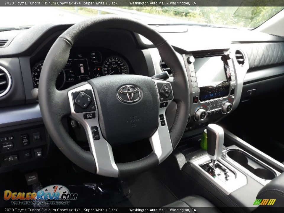 2020 Toyota Tundra Platinum CrewMax 4x4 Super White / Black Photo #3