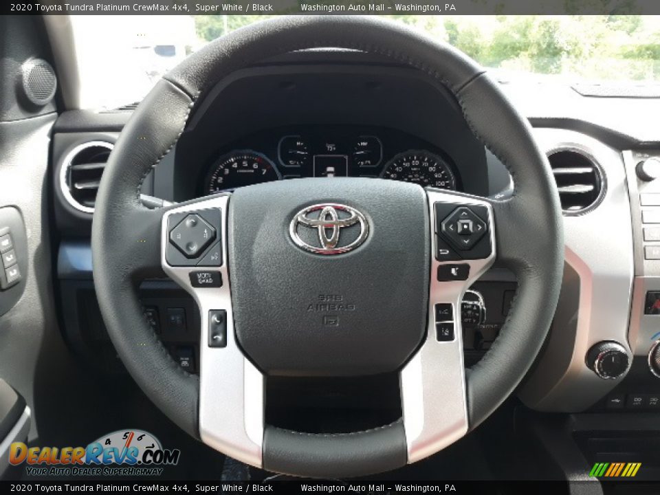 2020 Toyota Tundra Platinum CrewMax 4x4 Super White / Black Photo #4