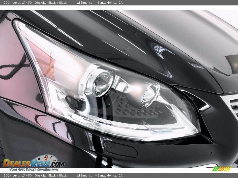 2014 Lexus LS 460 Obsidian Black / Black Photo #32