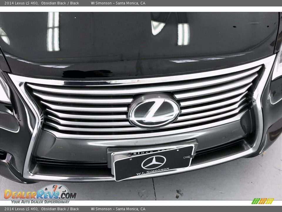 2014 Lexus LS 460 Obsidian Black / Black Photo #33