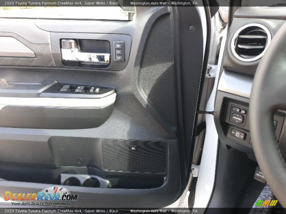 2020 Toyota Tundra Platinum CrewMax 4x4 Super White / Black Photo #7