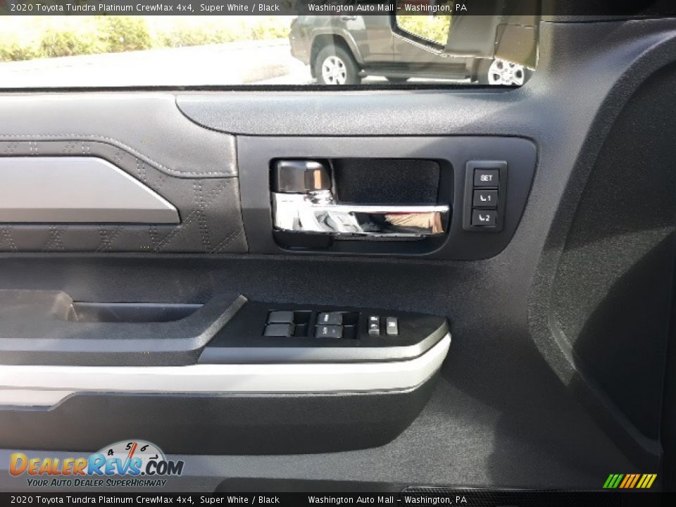 2020 Toyota Tundra Platinum CrewMax 4x4 Super White / Black Photo #8