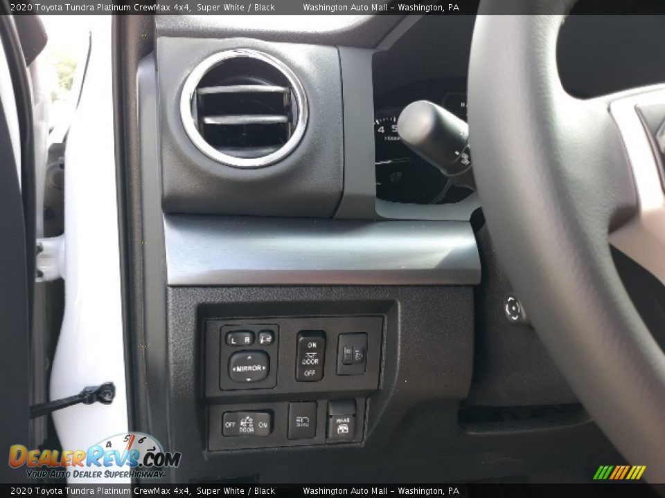 2020 Toyota Tundra Platinum CrewMax 4x4 Super White / Black Photo #10