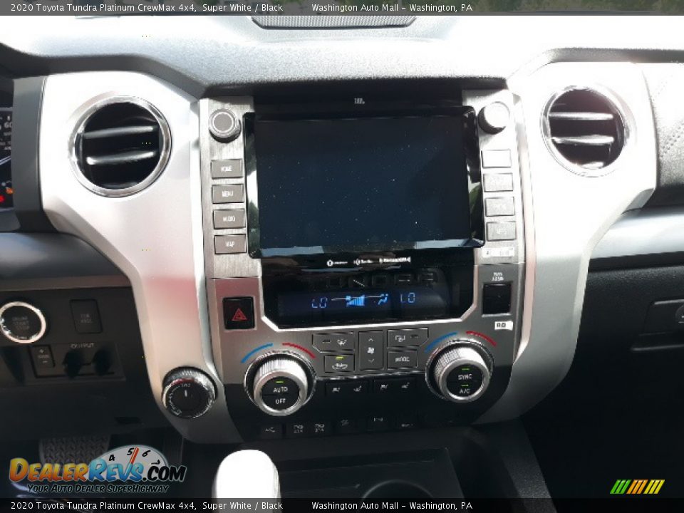 2020 Toyota Tundra Platinum CrewMax 4x4 Super White / Black Photo #12