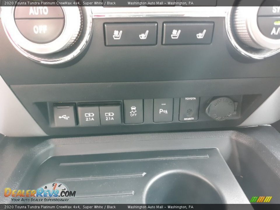 2020 Toyota Tundra Platinum CrewMax 4x4 Super White / Black Photo #14