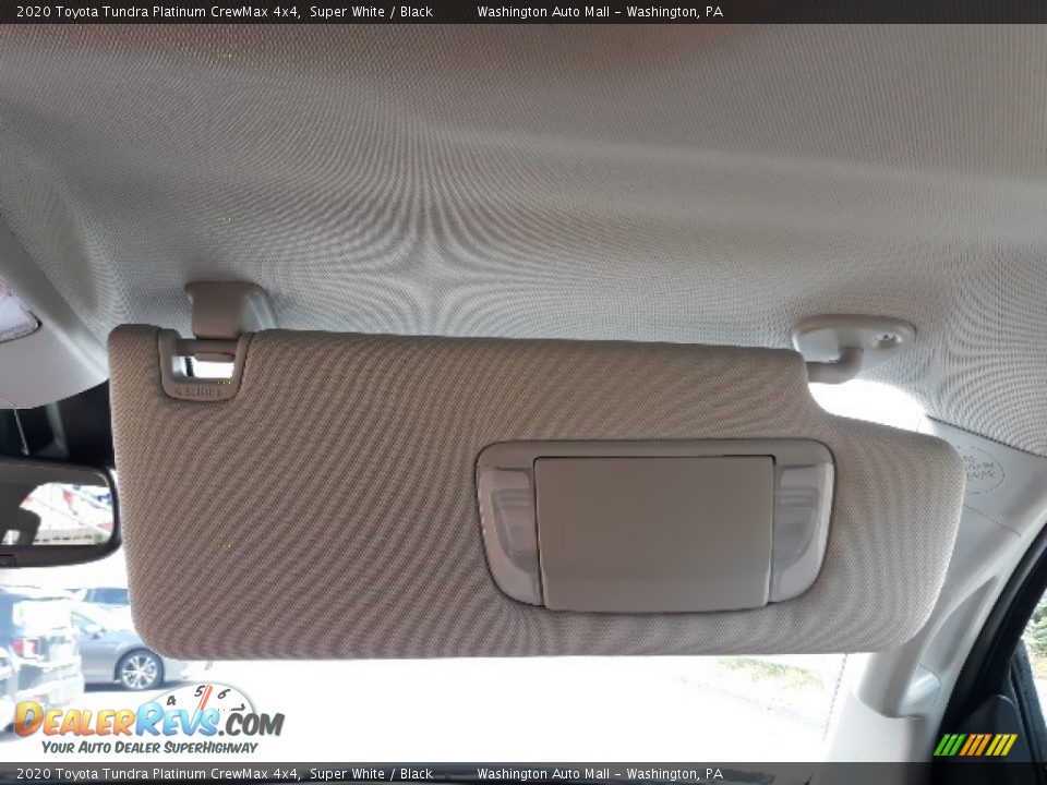 2020 Toyota Tundra Platinum CrewMax 4x4 Super White / Black Photo #21