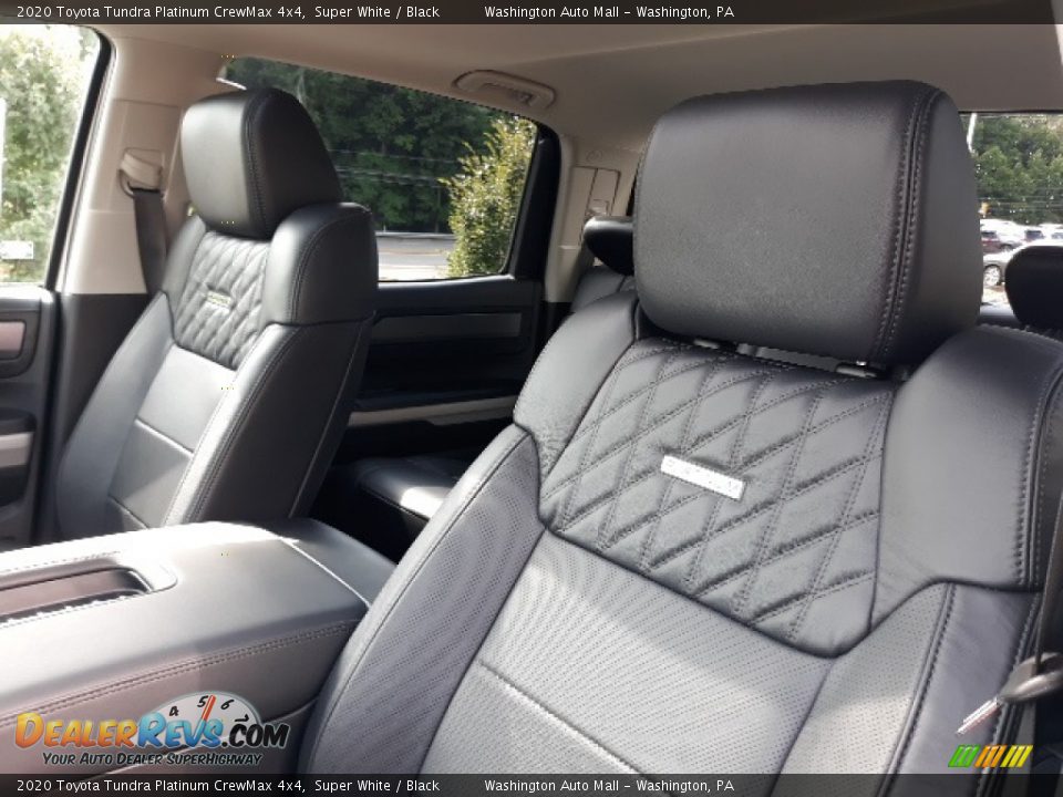 2020 Toyota Tundra Platinum CrewMax 4x4 Super White / Black Photo #23