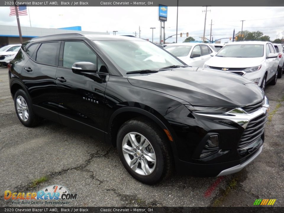 2020 Chevrolet Blazer LT AWD Black / Jet Black Photo #3