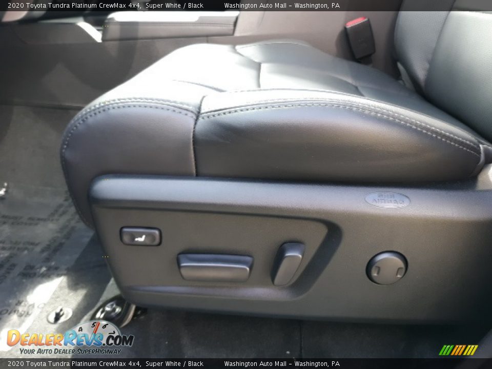 2020 Toyota Tundra Platinum CrewMax 4x4 Super White / Black Photo #25