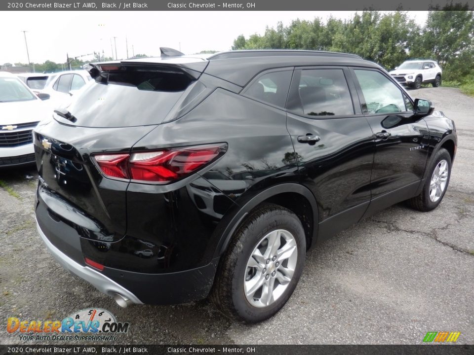 2020 Chevrolet Blazer LT AWD Black / Jet Black Photo #4