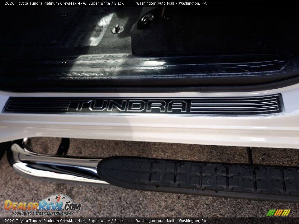 2020 Toyota Tundra Platinum CrewMax 4x4 Super White / Black Photo #26