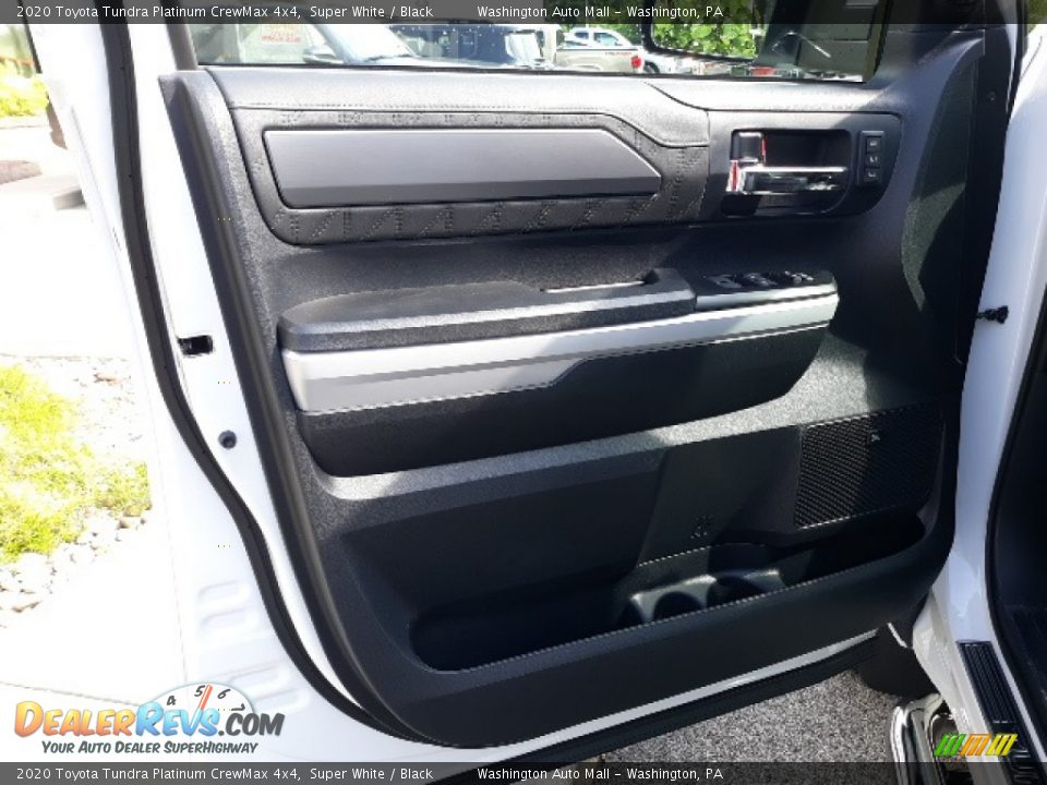 2020 Toyota Tundra Platinum CrewMax 4x4 Super White / Black Photo #27