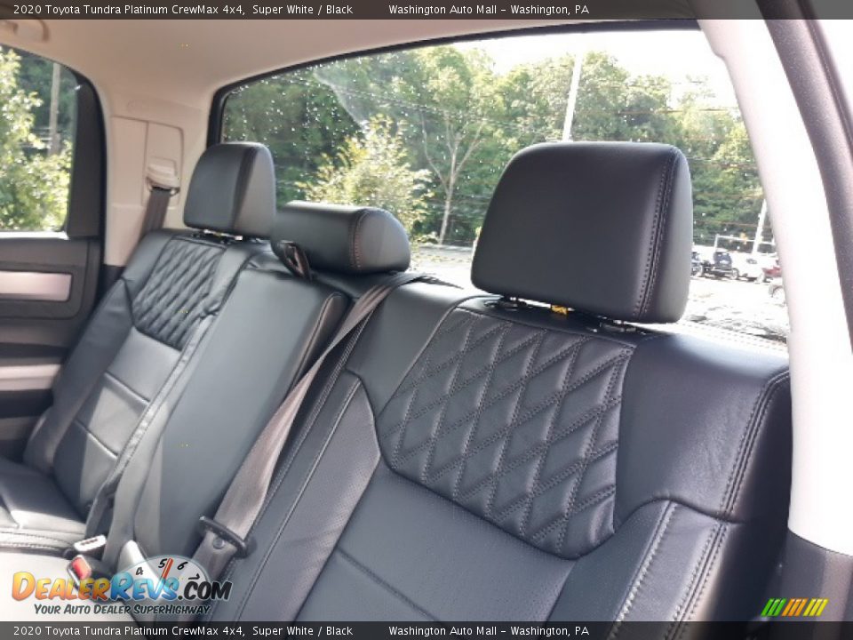 2020 Toyota Tundra Platinum CrewMax 4x4 Super White / Black Photo #30
