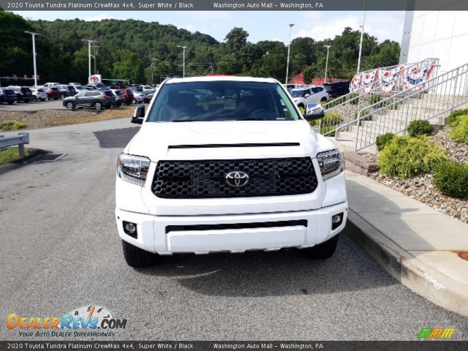 2020 Toyota Tundra Platinum CrewMax 4x4 Super White / Black Photo #35